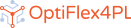 OptiFlex 4PL logo